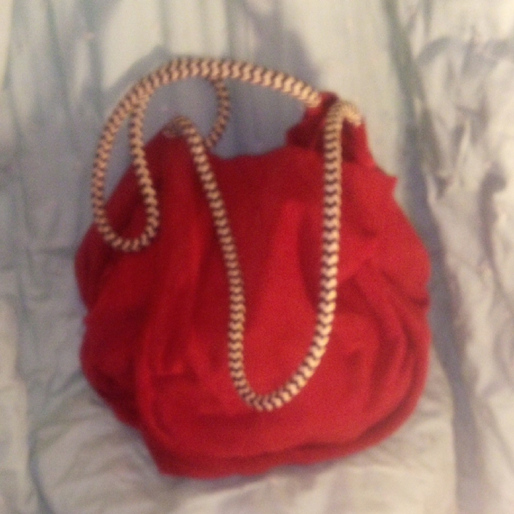 Proenza Schouler Red Bag with Braided Strap